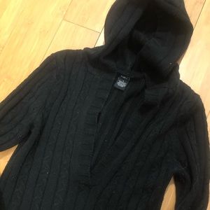 Rue 21 Black Sweater Hoodie